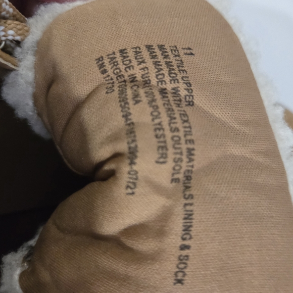 Universal Thread Leah Sherpa Hiker Boot 2.5" Block Heel Size 11 - Picture 5 of 7